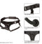 Adjustable Onyxxx Jock Strap with 6” Silicone Probe for versatile play, featuring a secure fit and discreet snap design.