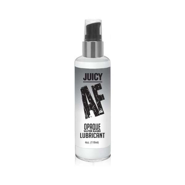 Juicy AF Opaque Water-Based Lubricant 4 Oz Bottle by Little Genie Productions LLC