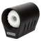 Optimum Power Power Thruster - Rechargeable Thrusting Masturbator for Intense Solo Play - Black with white interior attachment.