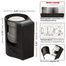 Optimum Power Power Thruster - Rechargeable thrusting masturbator with removable textured sleeve and magnetic lid.