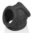 Oxsling Cocksling Silicone TPR Blend Black Ice performance support ring in a sleek black design.