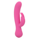 First Time® Rechargeable Bunny vibrator with dual stimulation and turbo boost feature in pink color.