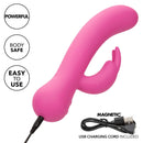 First Time® Rechargeable Bunny Dual Stimulation, Turbo Boost, Waterproof with magnetic USB charging cord. Powerful vibrations, body safe.