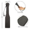 Nocturnal™ Collection Paddle dimensions and close-up, featuring sturdy double-stitched design and convenient strap for impact play.