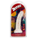 Besties Particles Collection Patriot Dildo in packaging, showcasing its vibrant colors and unique design.