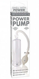 Beginners Power Penis Pump Clear packaging showcasing the product features and usage instructions.