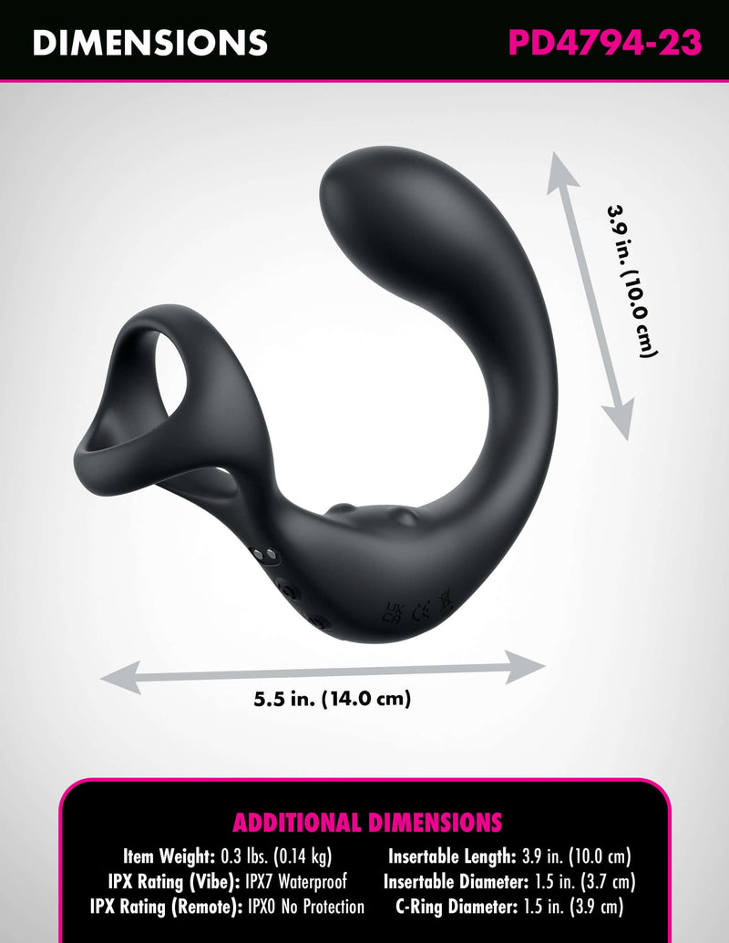 ANAL FANTASY ELITE ASS-GASM TAINT-ALIZER - BLACK-2