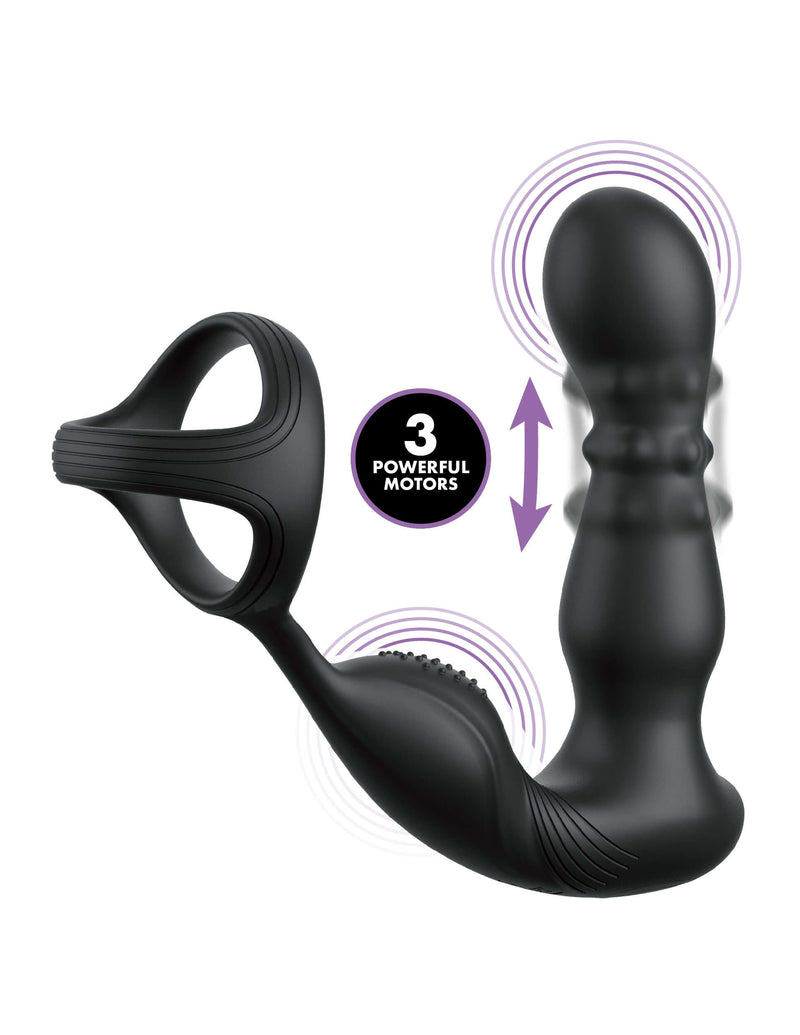 ANAL FANTASY ELITE ASS-GASM SLIDE & GLIDE - BLACK-3