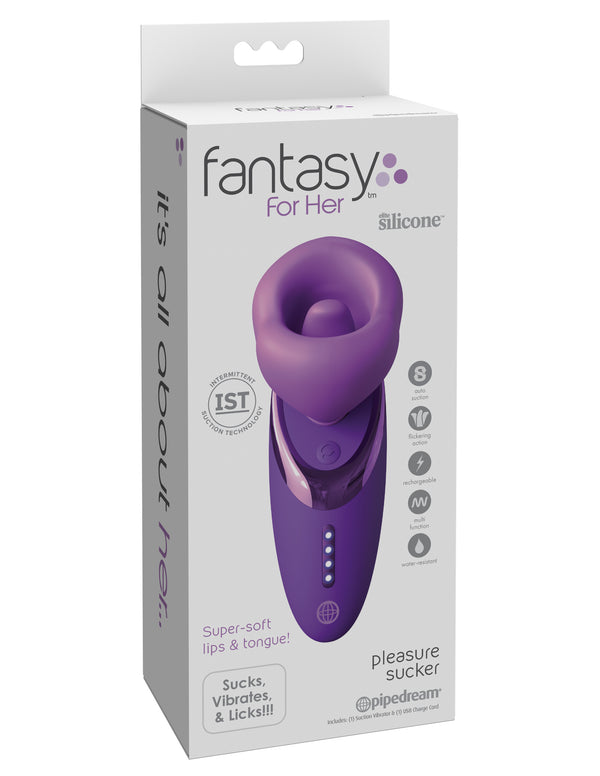 FANTASY FOR HER PLEASURE SUCKER - PURPLE-0