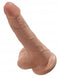 KING COCK 6 IN COCK W/BALLS TAN-1
