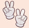PASTEASE PEACE HANDS-0