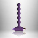 Petite Sensations Purple vibrating anal beads with soft silicone design and 7 powerful functions for anal play.