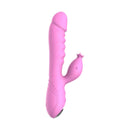 Red Queen Premium Pink Rabbit Vibe with dual vibration for intense pleasure and stimulation.