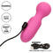 First Time® Rechargeable Massager with flexible neck, magnetic USB charging cord, and labels for powerful, body safe, and easy to use features.