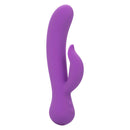 First Time® Rechargeable Pleaser in purple with dual stimulation design and turbo boost function, waterproof.