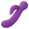 First Time® Rechargeable Pleaser - Dual Stimulation, Turbo Boost, Waterproof Vibrator in Purple