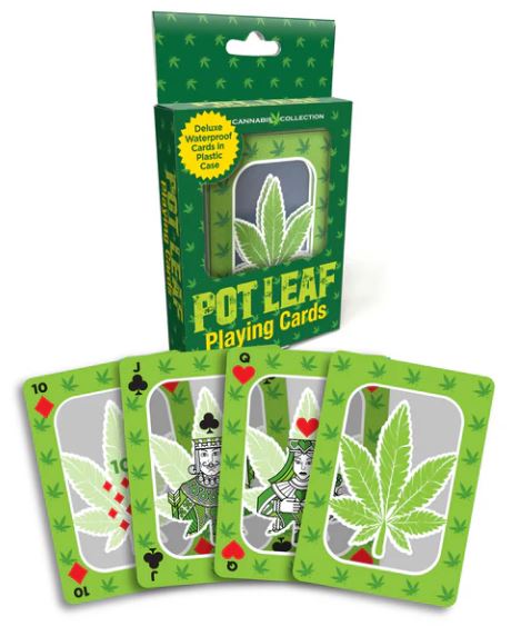POT LEAF WATERPROOF PLAYING CARDS-0