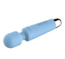 Mini Halo Wand Massager Powder Blue compact personal massager with sleek design and powerful stimulation.