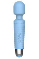 Mini Halo Wand Massager Powder Blue personal massager with sleek design and powerful stimulation features.