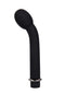 Black Preston Silicone G-Spot and P-Spot Vibrator with 10 Vibration Modes