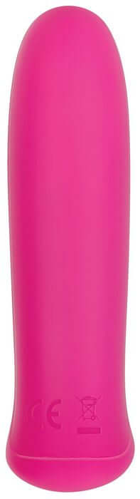 Pretty In Pink Mini Vibrator - compact rechargeable bullet vibe in vibrant pink with sleek design for ultimate pleasure.