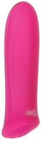 Pretty In Pink Mini Vibrator, powerful bullet vibe, 7 vibration settings, compact, rechargeable, silicone, waterproof design.