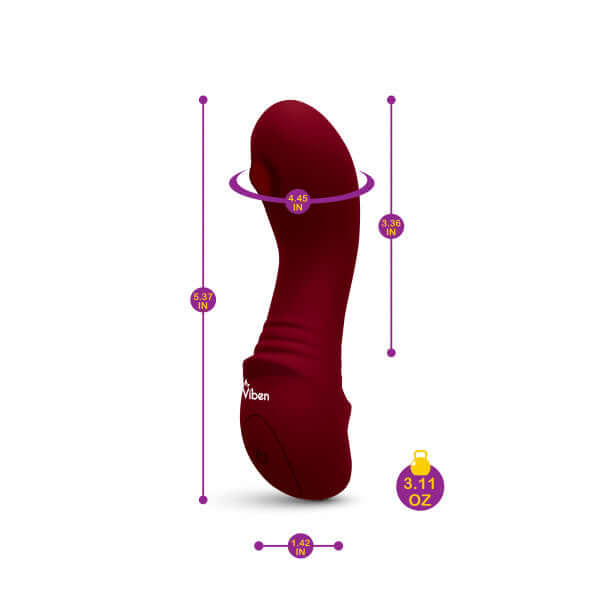 ZAINA RUBY INTENSE MINI G-SPOT VIBE-4