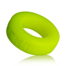 Oxballs Cock T Comfort Cockring by Atomic Jock Acid Yellow in vibrant acid yellow color, soft and flexible design.