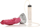 Creature Cocks Resurrector Phoenix Squirting Silicone Dildo with pump for fluid play.