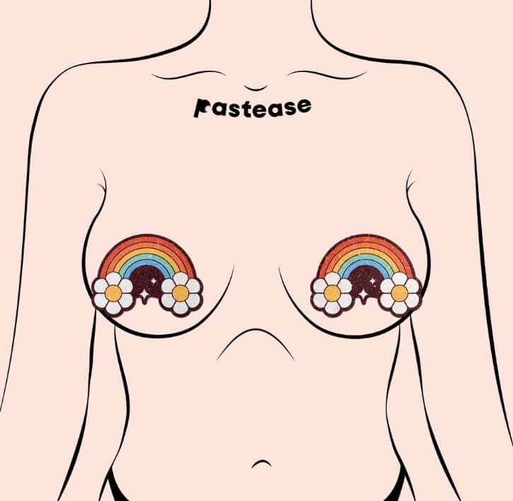 PASTEASE RAINBOW FLOWERS-0