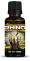African Rhino Shots 12000 bottle for enhancing time, size, stamina. 12-count display for peak performance boost.