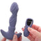 Gender X Ring It Anal Vibe with remote control, featuring 10 vibrating rhythms and twisty-textured ring for intense backdoor pleasure.