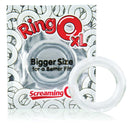 Screaming O Ring O XL 18 Pieces Clear pack featuring a larger ring for enhanced performance and comfort.
