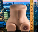 Zero Tolerance Rock My World Thrusting Stroker Pussy & Ass on display with a city skyline background and measuring ruler.