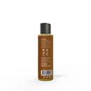 Sizzle Lips Warming Edible Gel Salted Caramel 4.2 Fl Oz back view with ingredients and details.