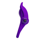 Pretty Love Vibrant Silicone Vibrating Penis Ring Purple with removable bullet motor for enhanced stimulation.