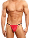 POSING STRAP SATIN LYCRA RED O/S-0