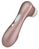 Satisfyer Pro 2 Next Generation pleasure device in sleek rose gold design.