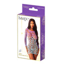 ALLURE OMBRE DRESS PURPLE/TEAL-2