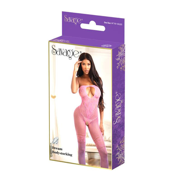 DREAM BODYSTOCKING PINK/PURPLE-2