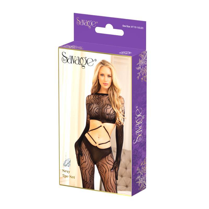 SEXY 2PC SET BLACK-2