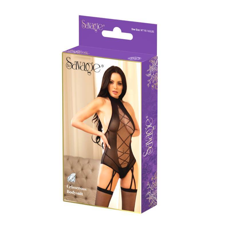 CRISSCROSS BODYSUIT BLACK-2