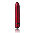 Truly Yours Scarlet Velvet 10 Speed Bullet Vibrator in sleek red design, compact for precise stimulation and powerful vibrations.