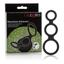 Mansizer Enhancer Enhancer Ring Black packaging with triple-ring design, showcasing comfort and durability.