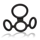 Big Mans Spreader Black Ring, a black ring erection enhancement system designed for intensified sensation and performance.