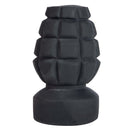 Colt Power Stroker in black, grenade-shaped male masturbator by California Exotic Novelties.