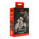 SEI MIO Eyes Wide Shut Soft Velvet Blindfold packaging showcasing sensory exploration and elegance.
