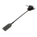 SEI MIO Slap and Tickle Dual Ended Crop & Tickler featuring a feather tickler and sleek design