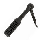 SEI MIO You are All Mine MINE Impression Spanking Paddle with cut-out MINE design for playful discipline.