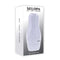 Selopa Pleasure Can discreet vibrating stroker in easy-grip white case packaging